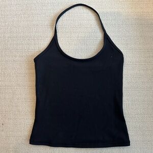 Aritzia Golden halter tank size S